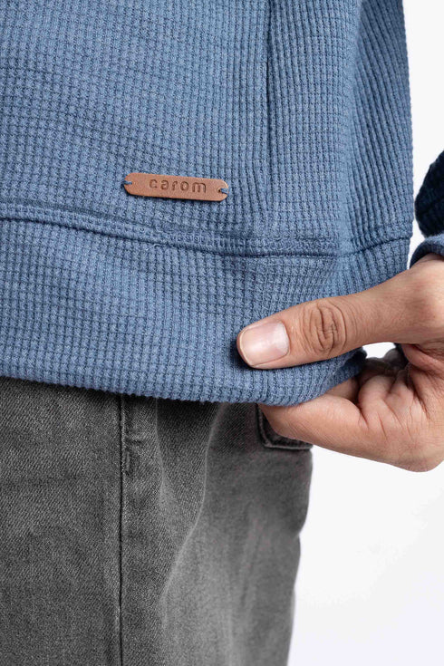 The Ash Blue Regular Fit Sweatshirt